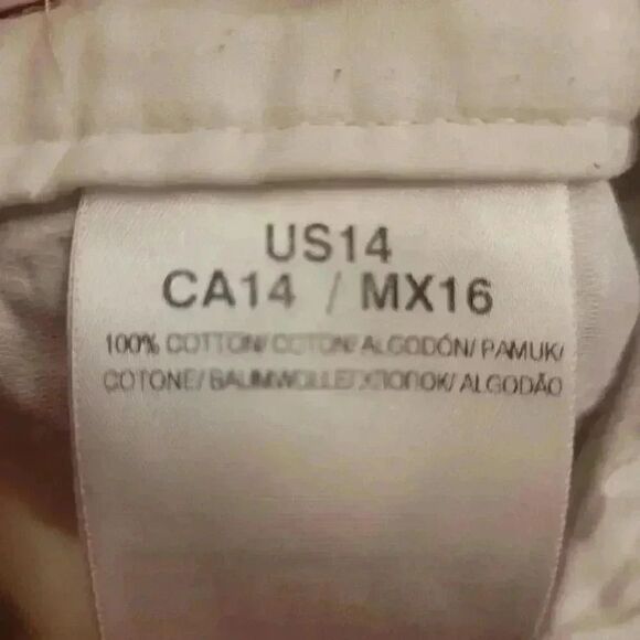 Dockers Women's Ivory 100% Cotton Chino Flat Front Shorts w Pockets - Picture 4 of 9